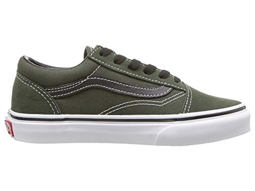vans gris foncé
