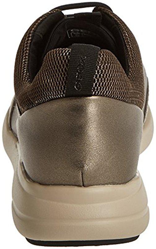 Geox D Ophira B-d621cb000nf Sneaker in Cream (Brown) - Save 25% - Lyst