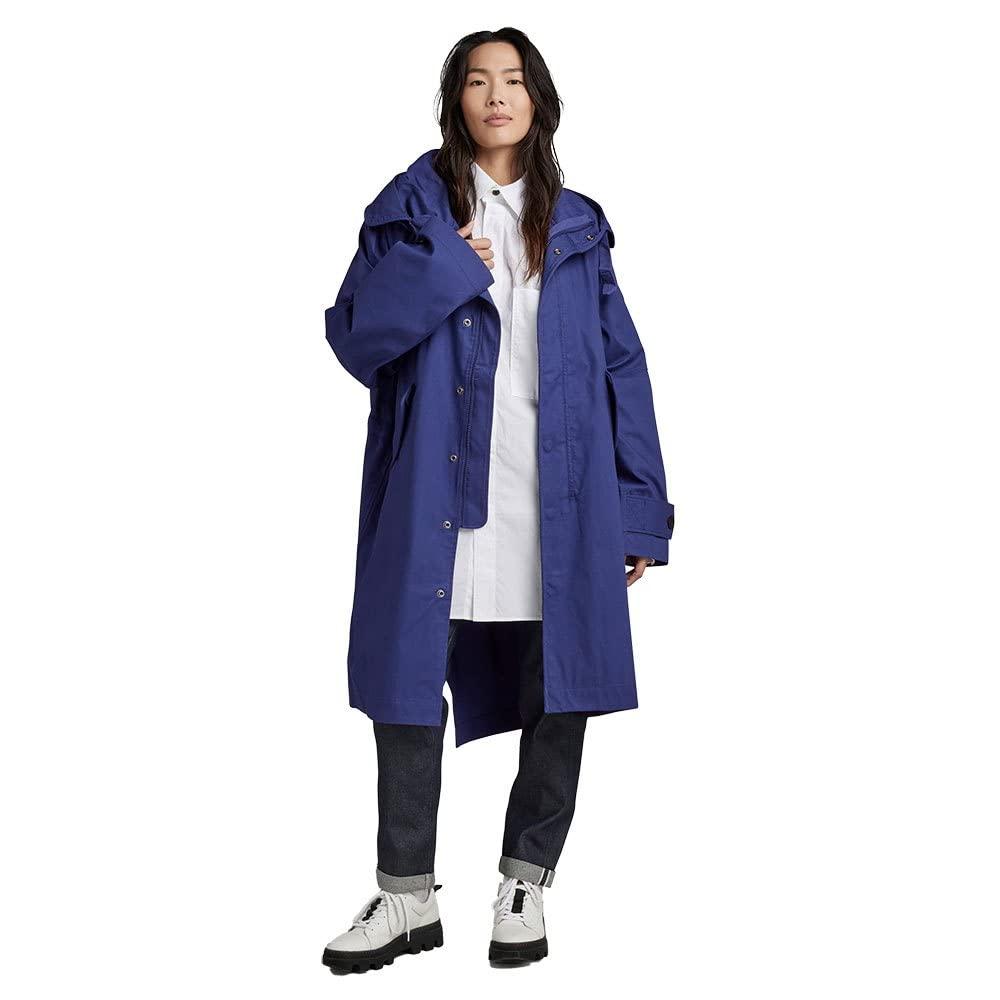 G-Star G-star Fishtail Parka in Blue Lyst UK