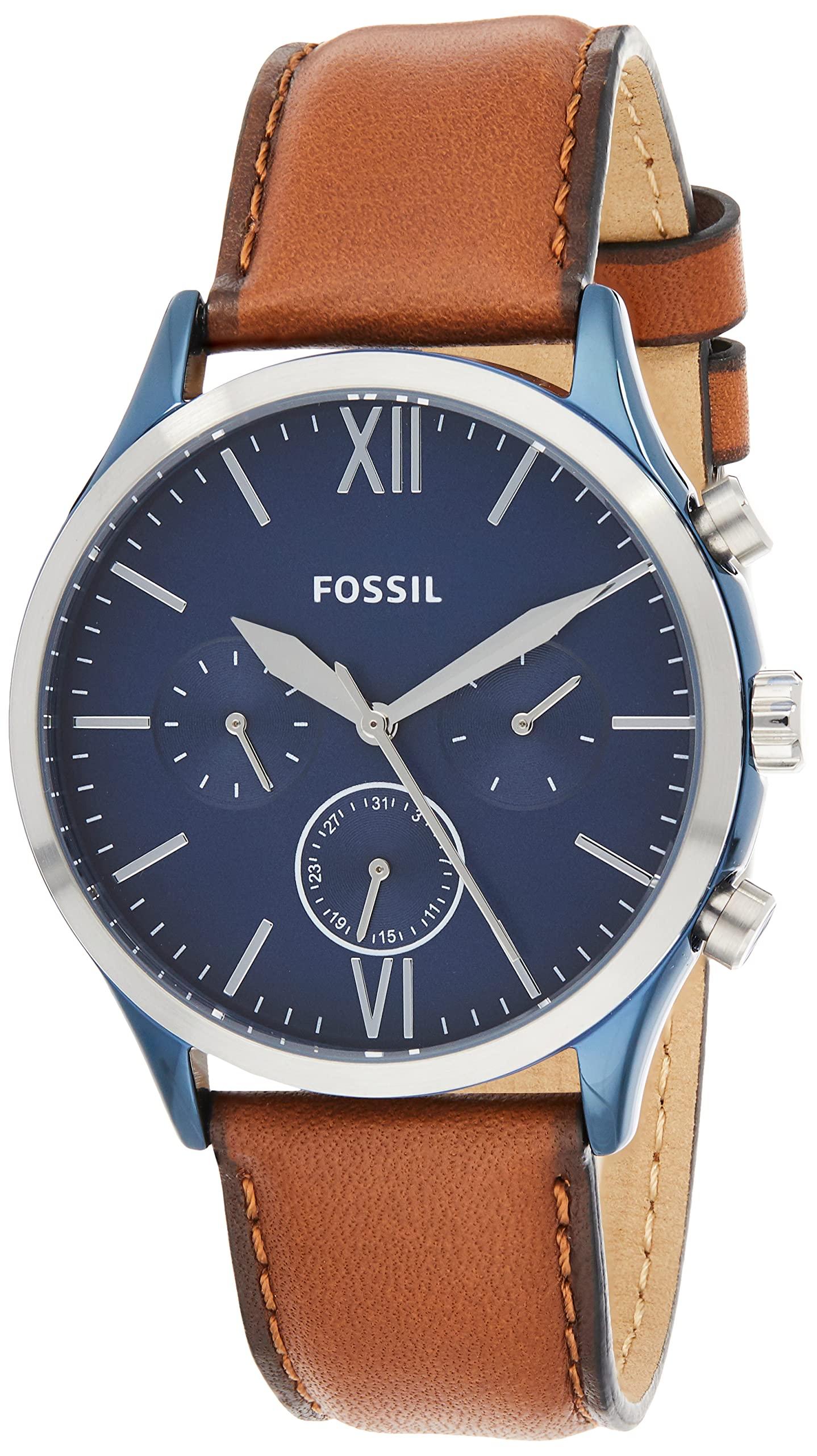 Fenmore Midsize- Multifonction avec Bracelet en Cuir Marron pour BQ2402  Fossil pour homme en coloris Marron - 4 % de réduction - Lyst