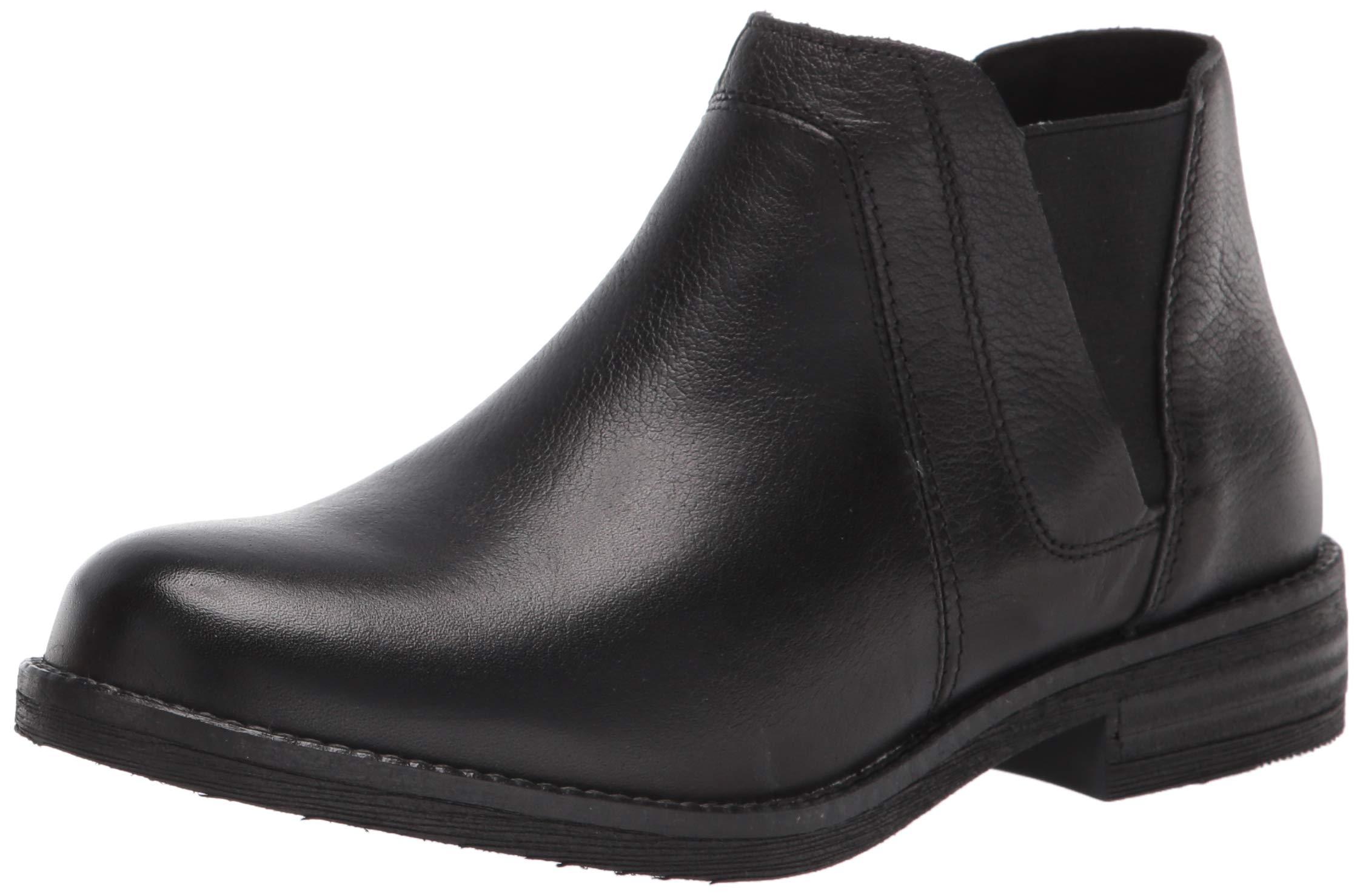 clarks black dress boots