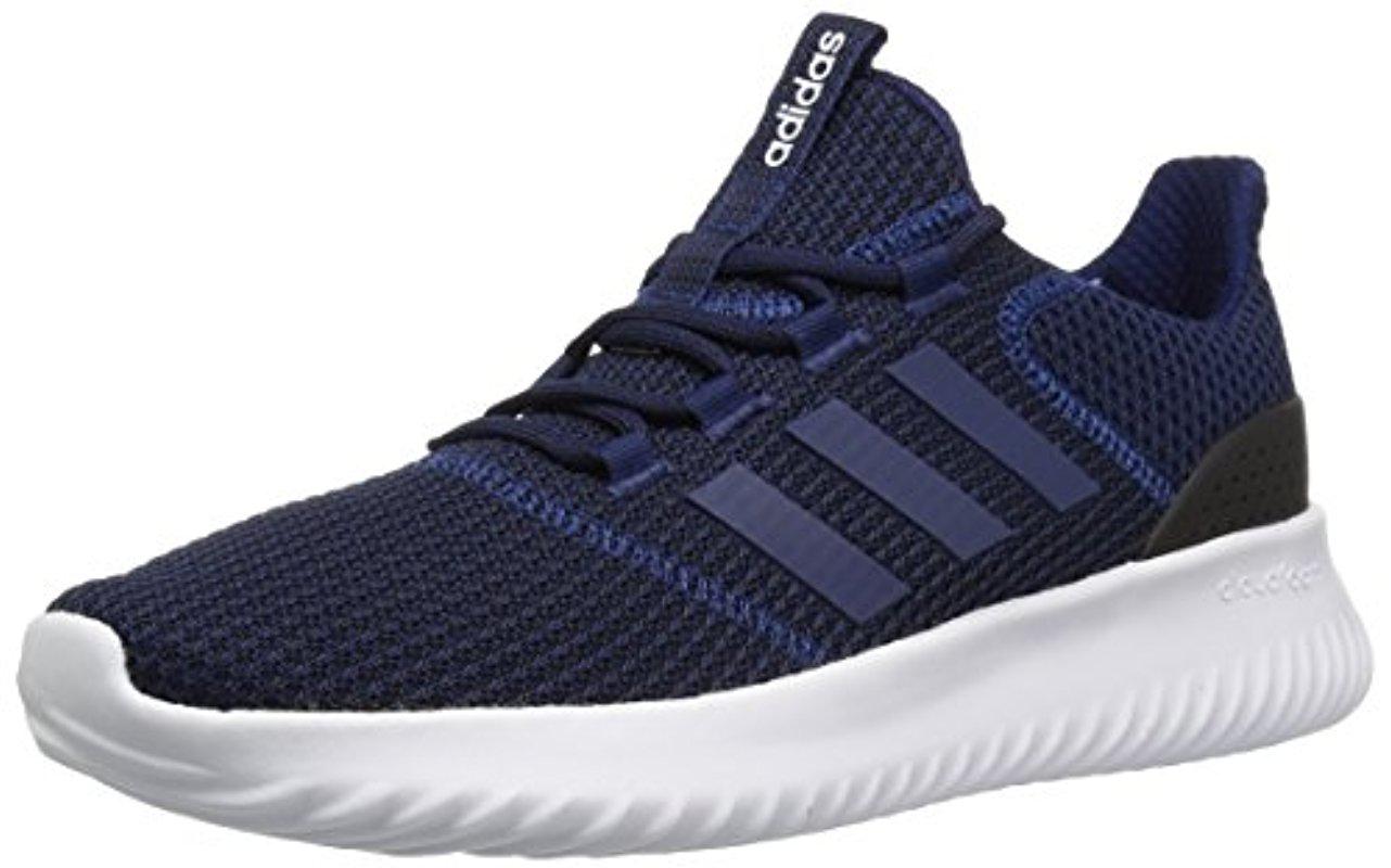 adidas Cloudfoam Ultimate Running Shoe in Dark Blue/Dark Blue/Black (Blue)  for Men | Lyst