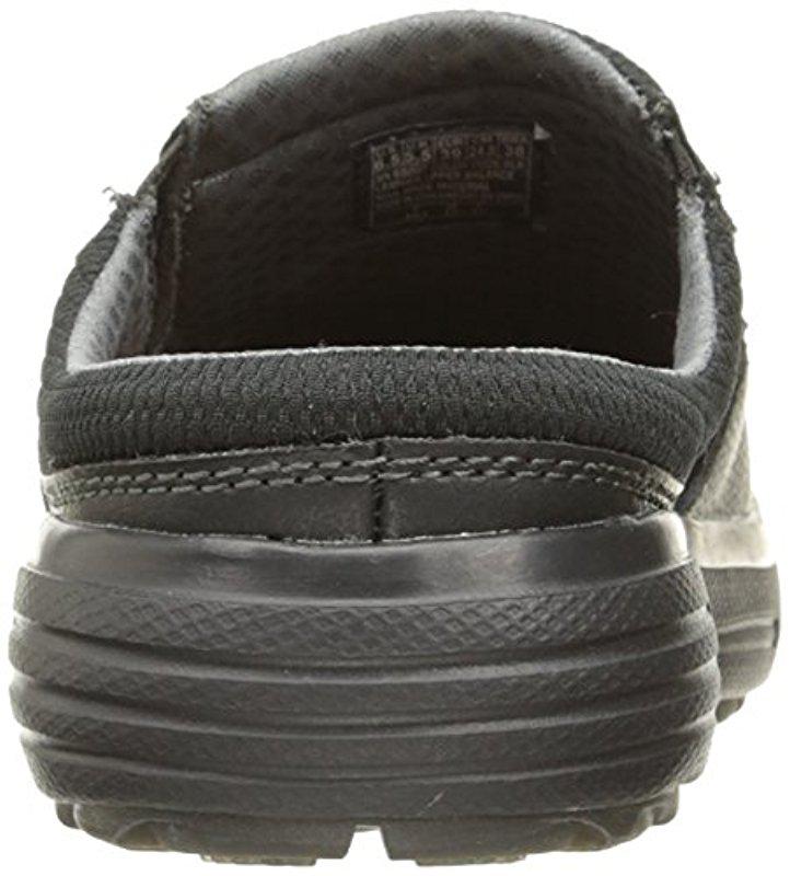 Skechers Leather Porter Vamen Slipon Loafer in Black for Men Lyst