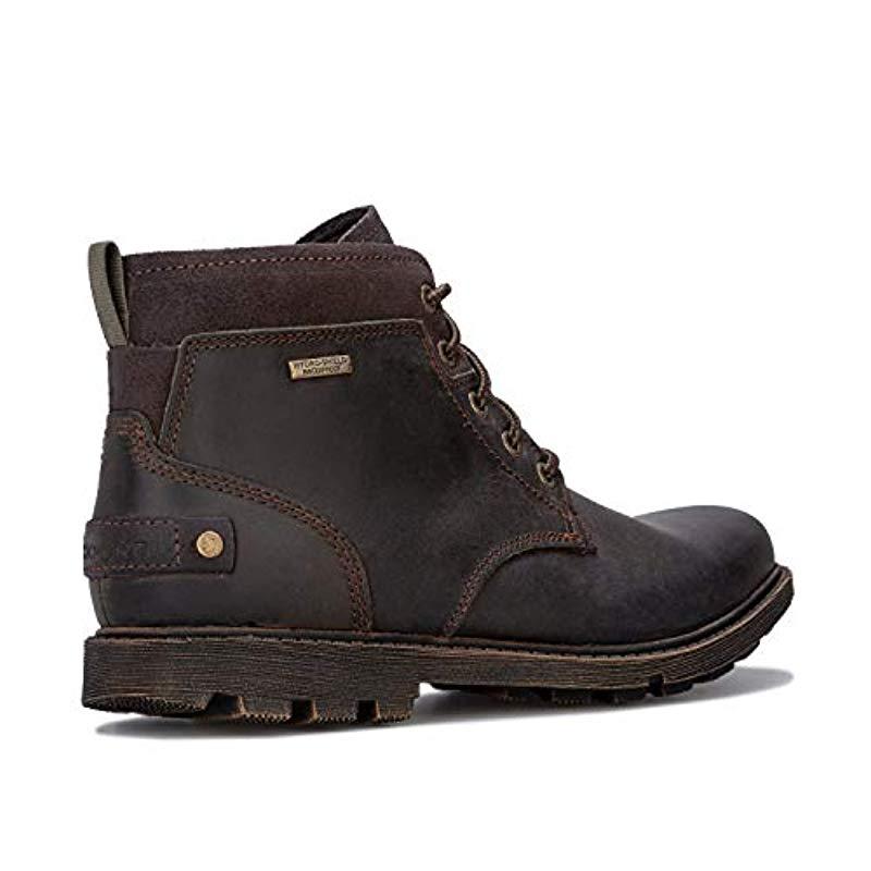 rockport men's rugged bucks high chukka boot