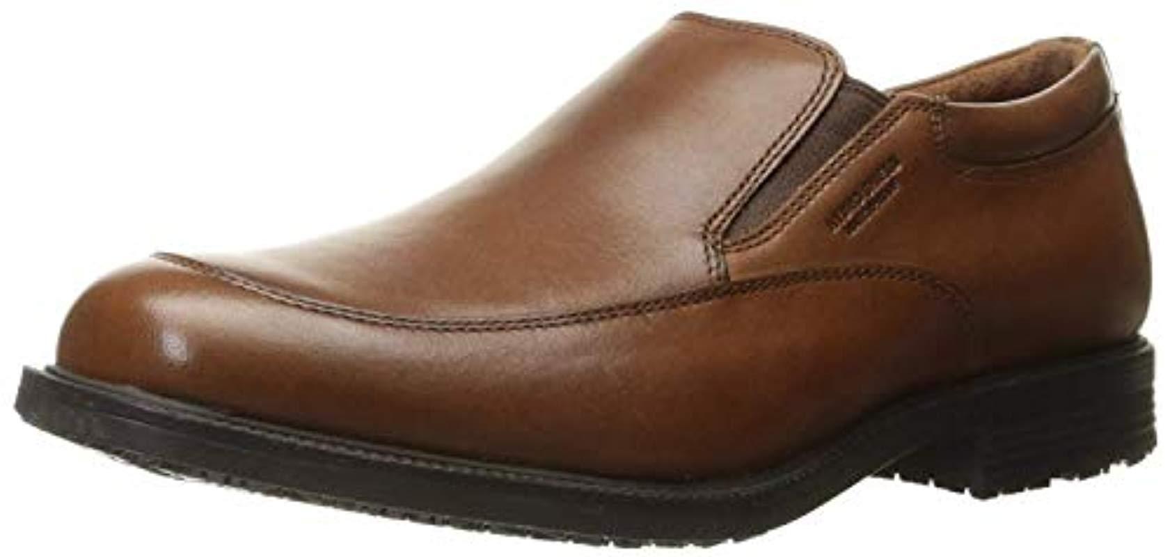 rockport slip on loafers