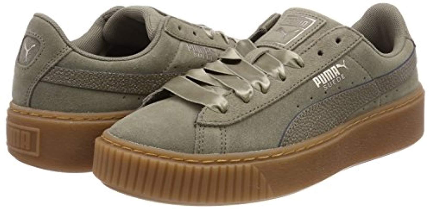 Women's shoes Puma Suede Platform Bubble Wn's Puma Black