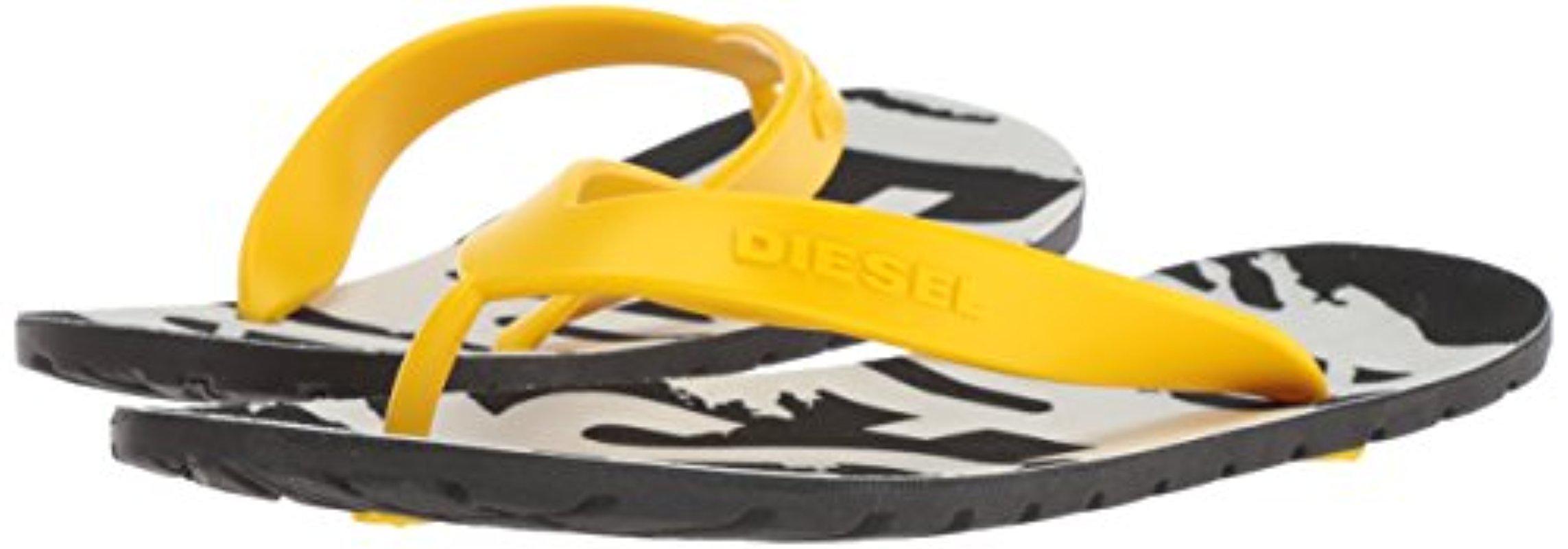 diesel plaja splish flip flops