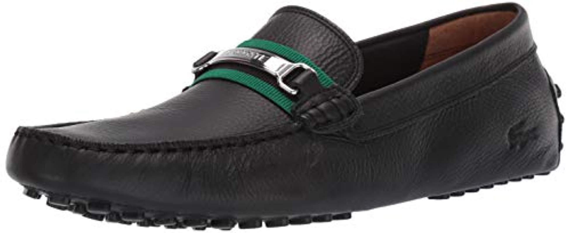 Udflugt Colonial sortere Lacoste Ansted 318 1 U Driving Style Loafer in Black for Men | Lyst