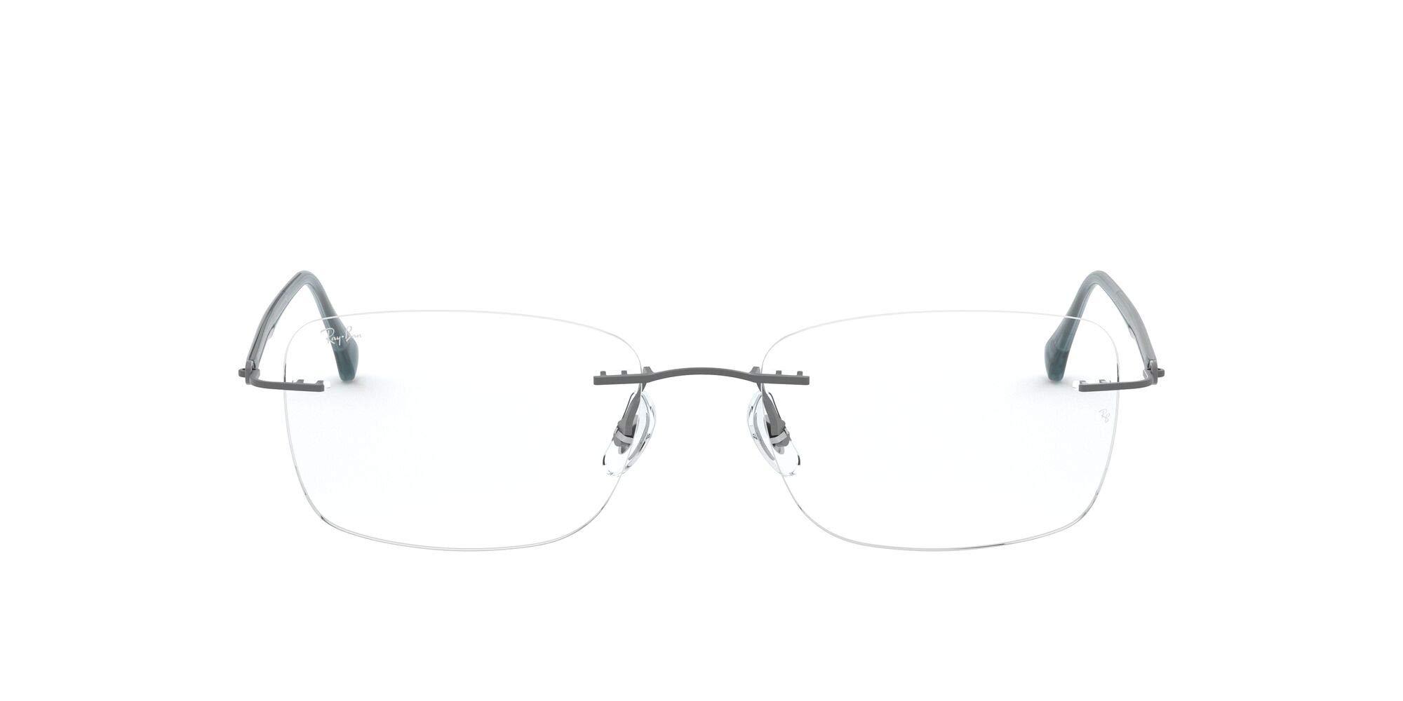 Ray-Ban Rx8725 Titanium Prescription Eyeglass Frames for Men - Save 20% ...