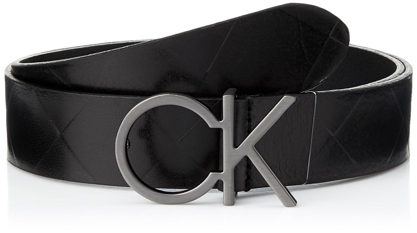 Calvin Klein Gürtel Re-Lock Quilt Ck Logo Belt 30mm Ledergürtel in Schwarz  | Lyst DE