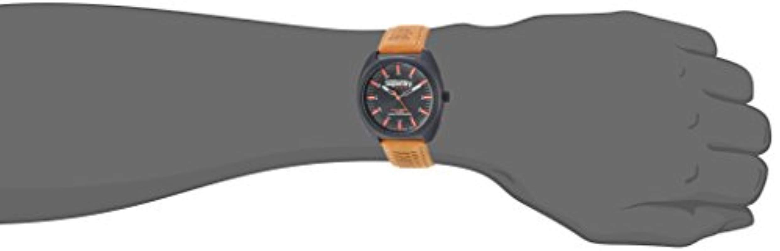 Superdry S Analogue Quartz Watch With Leather Strap Syg228tb in Black for  Men | Lyst UK