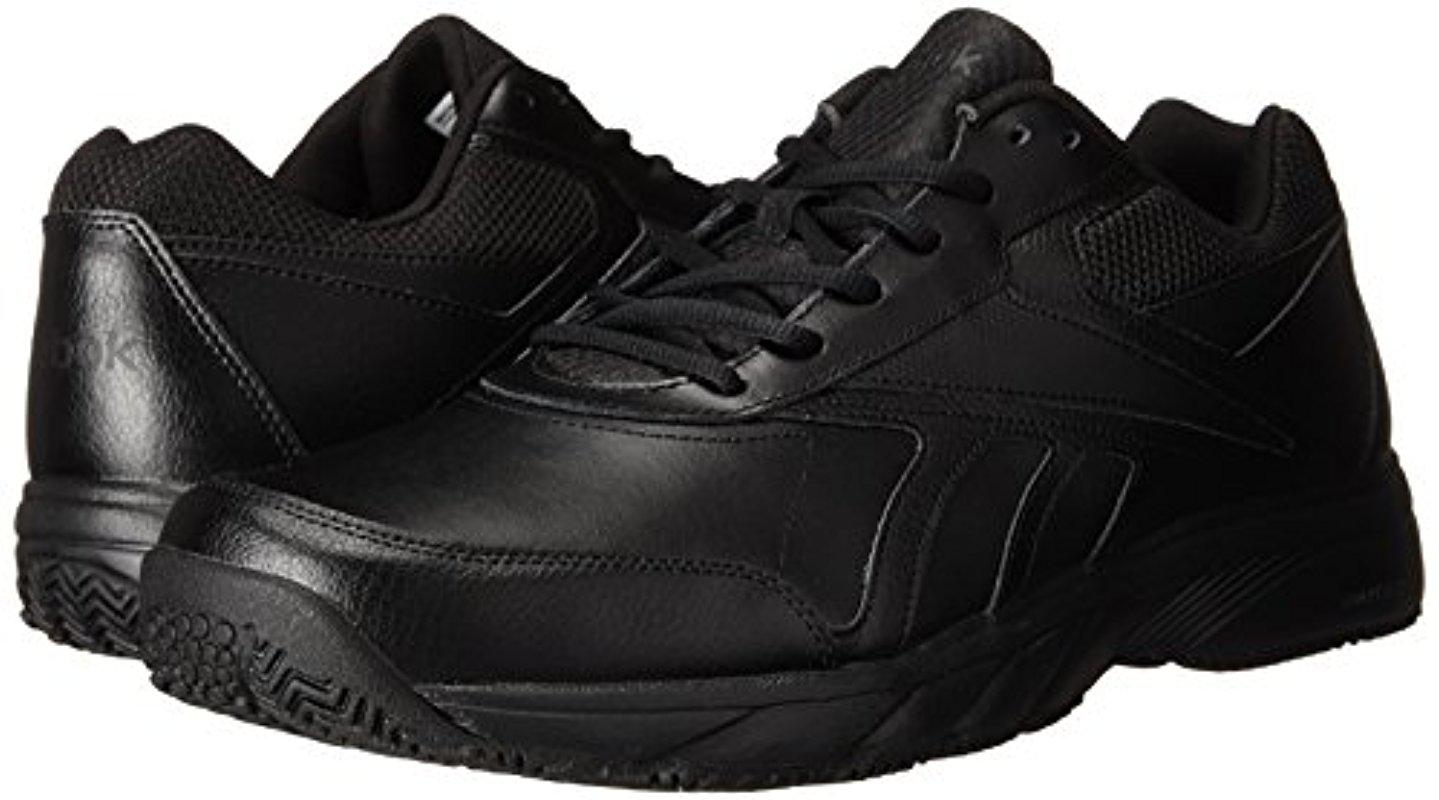 Reebok Work N Cushion 2.0 Walking Shoe in Black for Men | Lyst