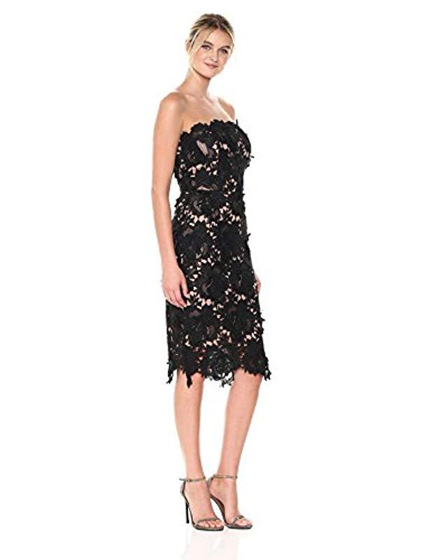jade strapless lace dress adelyn rae