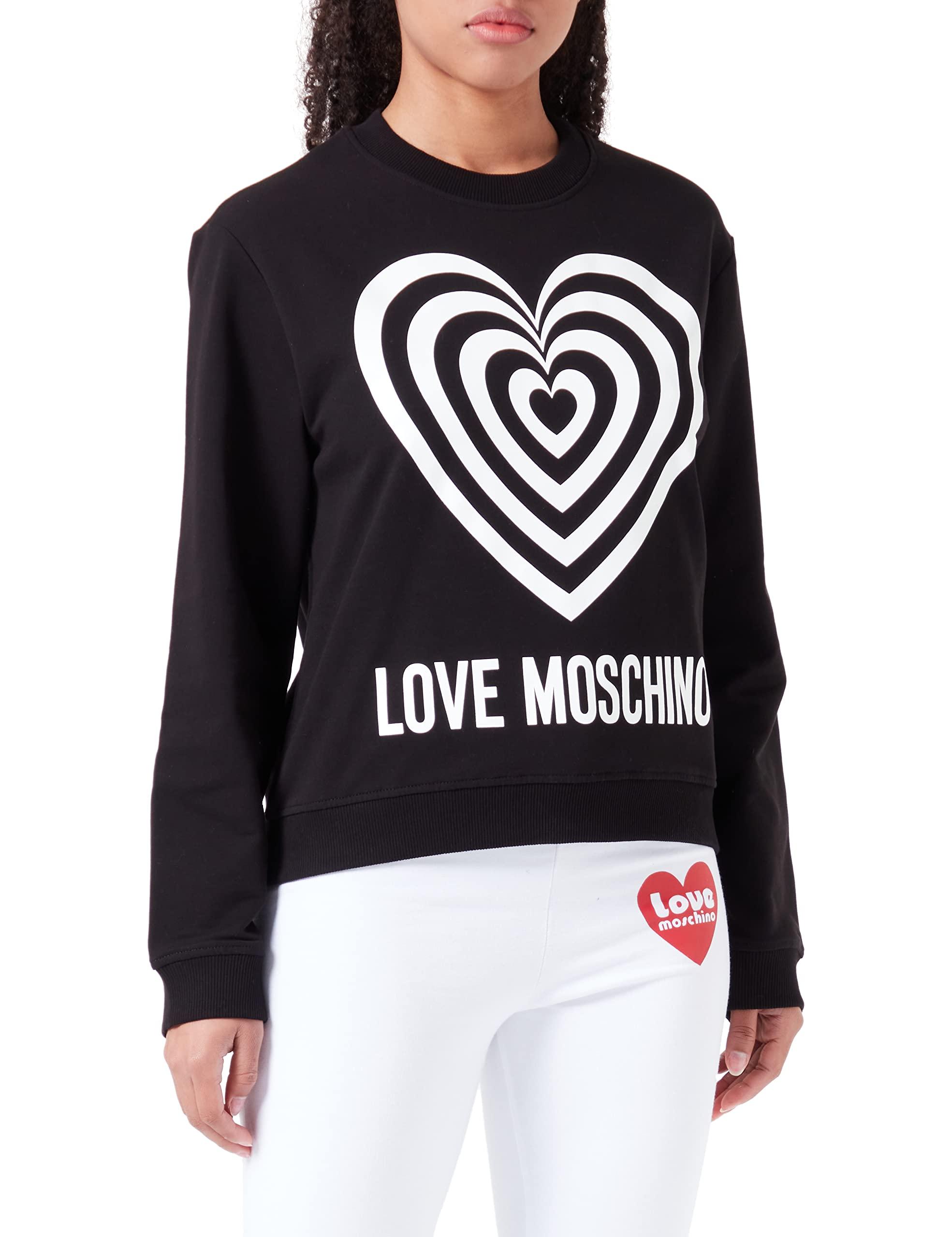 Regular Fit Roundneck Sweatshirt Maglia di Tuta di Love Moschino in Blu |  Lyst