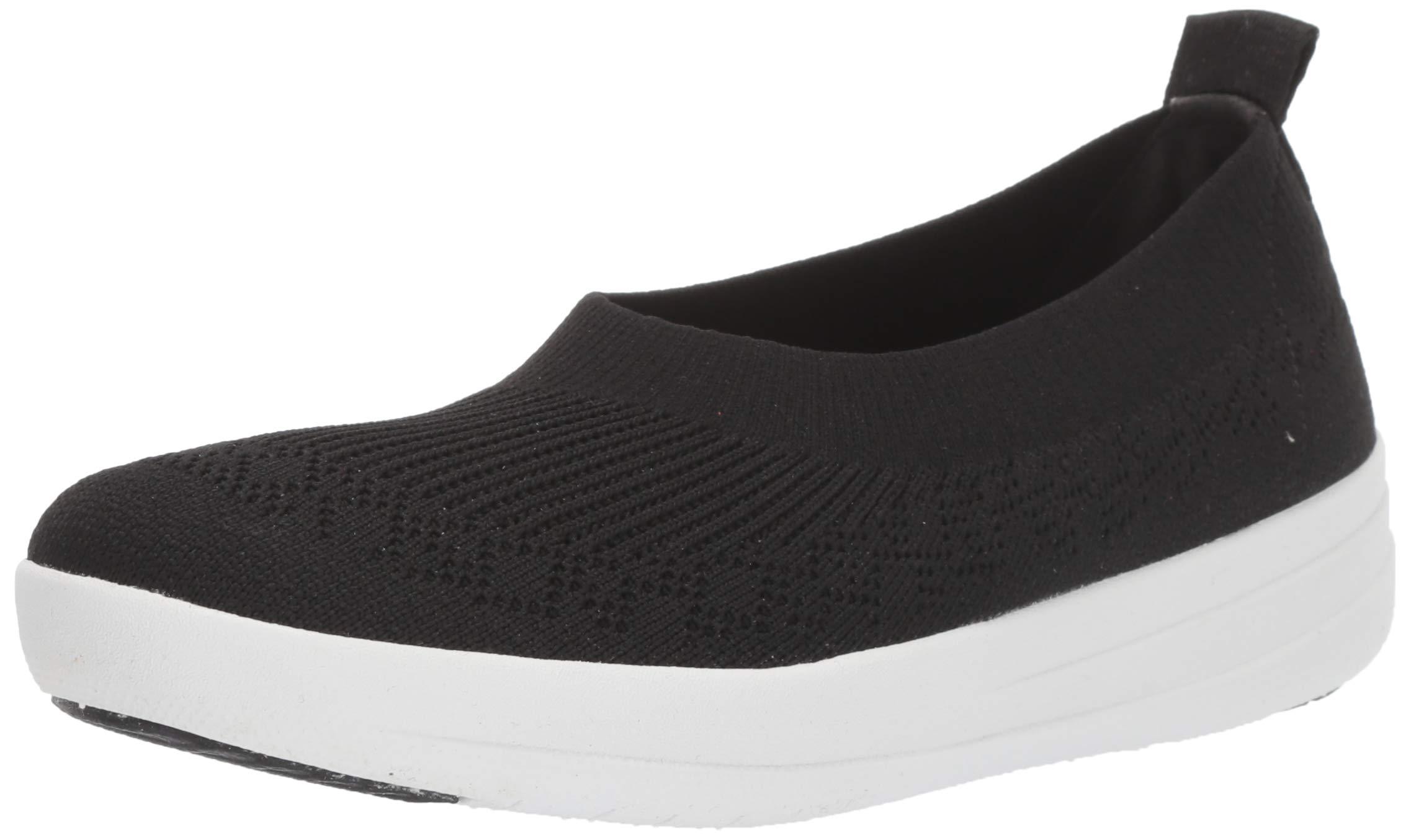 fitflop uberknit ballerina black