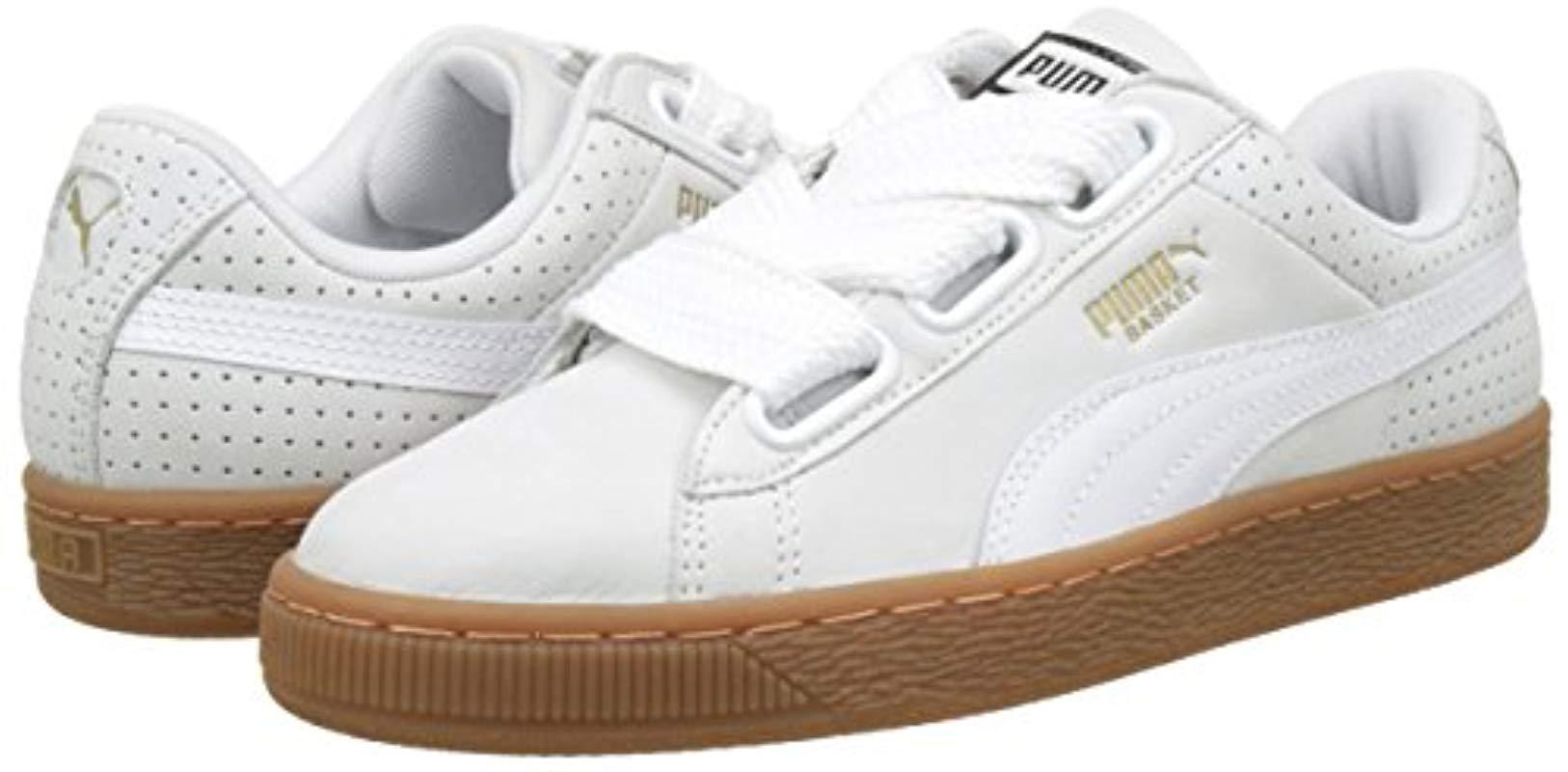 puma heart gum trainers