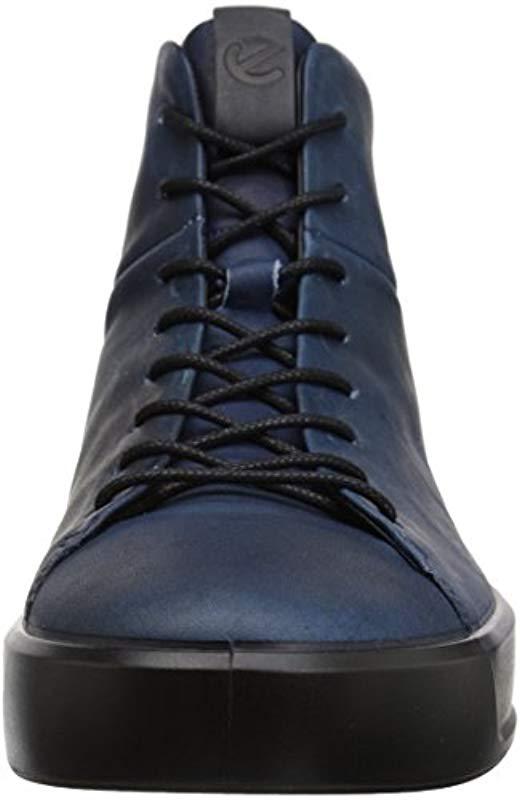 ecco soft 8 leather sneaker