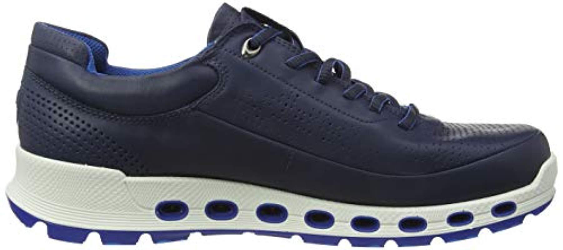 ophavsret Saml op Penneven Ecco Cool 2.0 Leather Gore-tex Fashion Sneaker in Blue for Men | Lyst