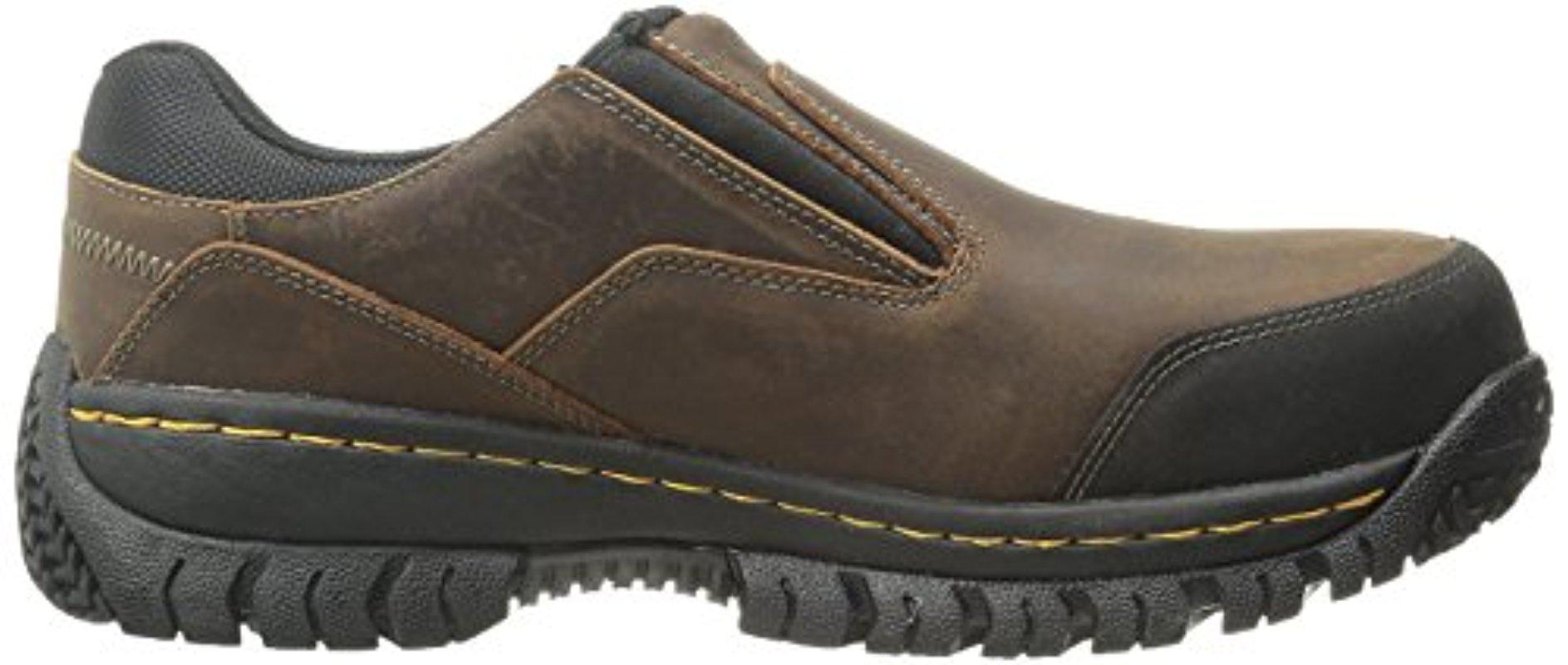 Skechers Rubber For Work Hartan Steel Toe Slip-on Shoe Brown in Dark Brown  (Black) for Men - Save 20% | Lyst