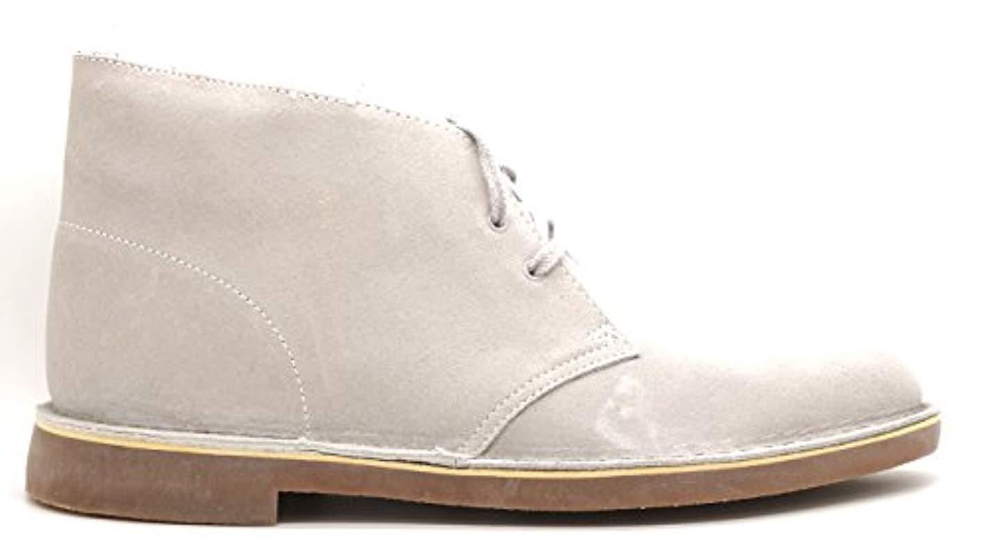 clarks bushacre 2 grey suede