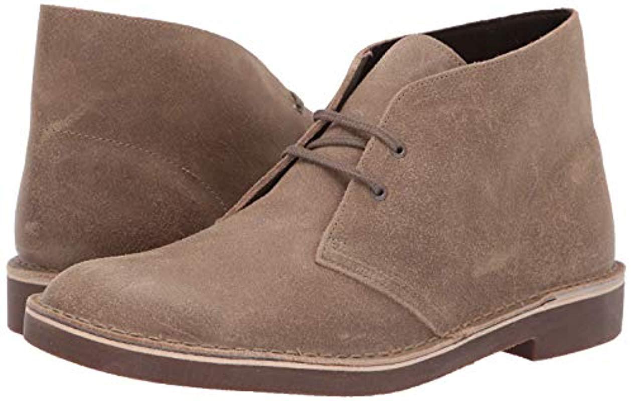 clarks bushacre 2 brown suede