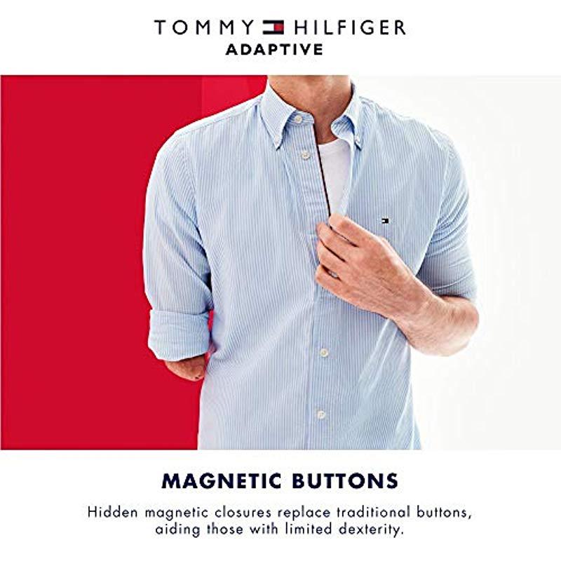 Magnetic Buttons And Mock Neck 
