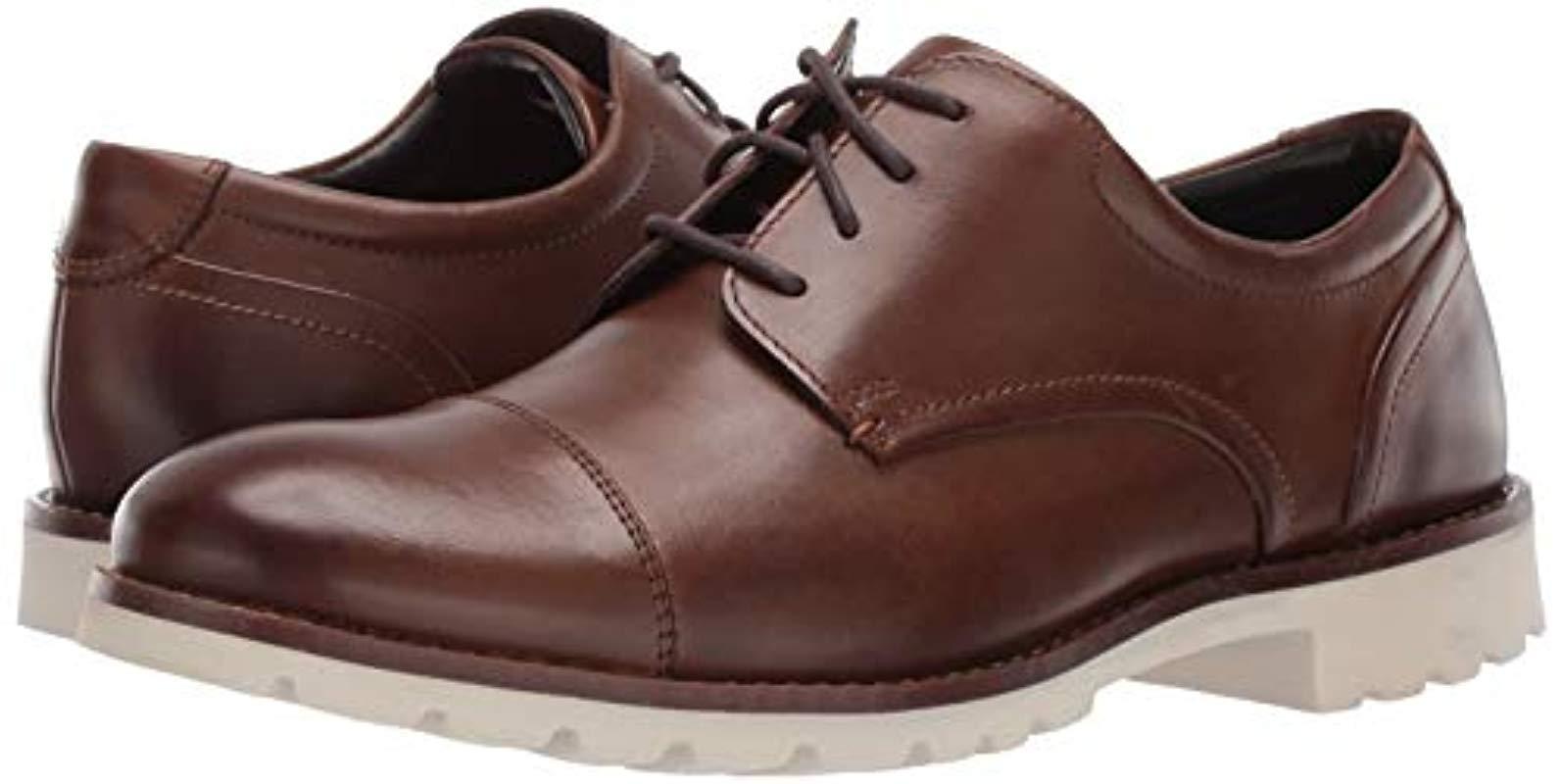 rockport channer cap toe oxford