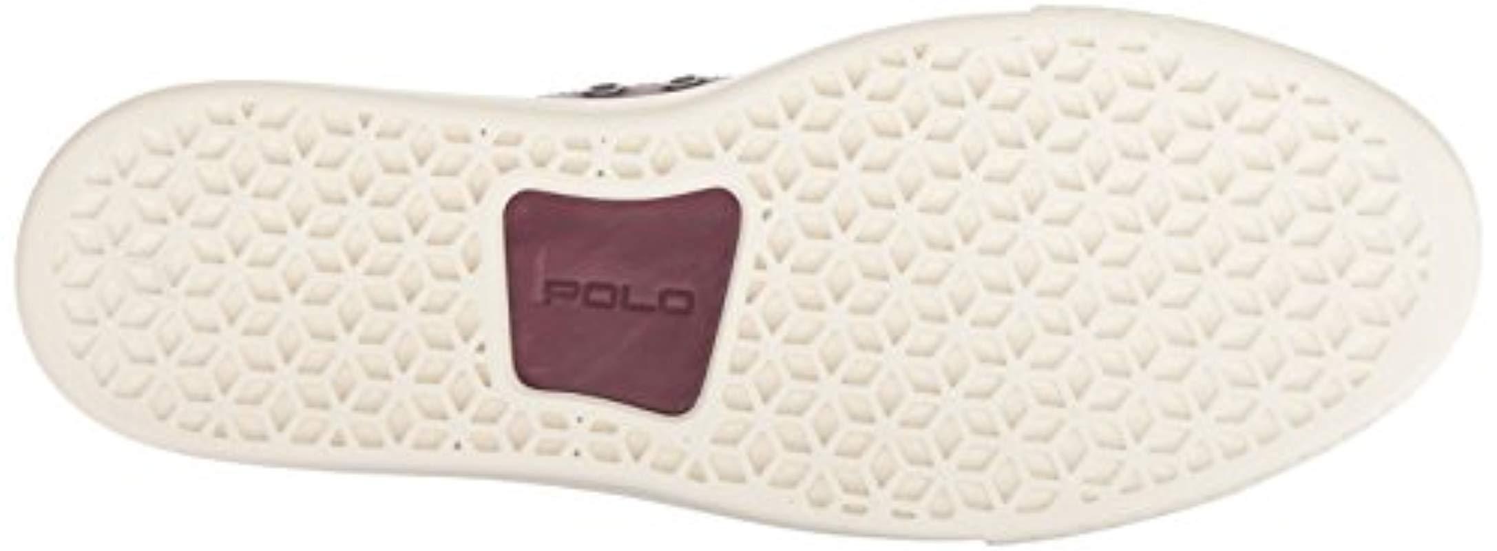 polo ralph lauren men's dunovin sneaker