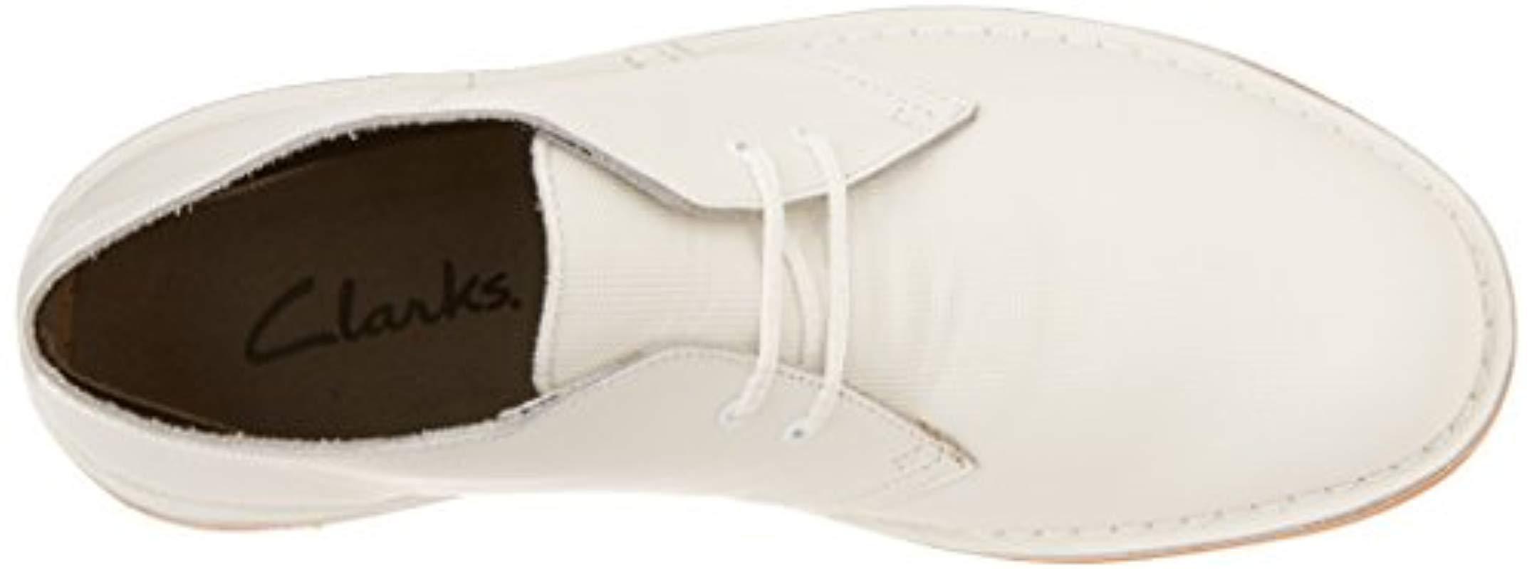 clarks bushacre 2 white