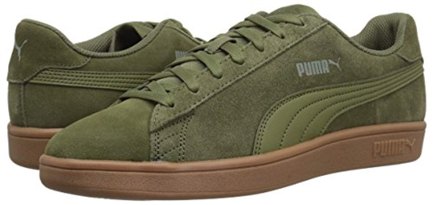 PUMA Suede Smash V2 Sneaker in Forest Night-Forest Night (Green) for Men |  Lyst
