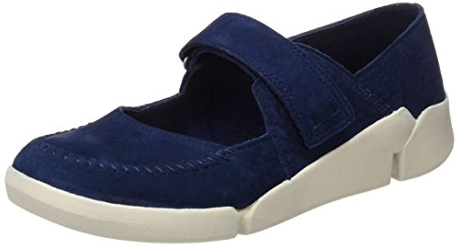 clarks tri amanda navy