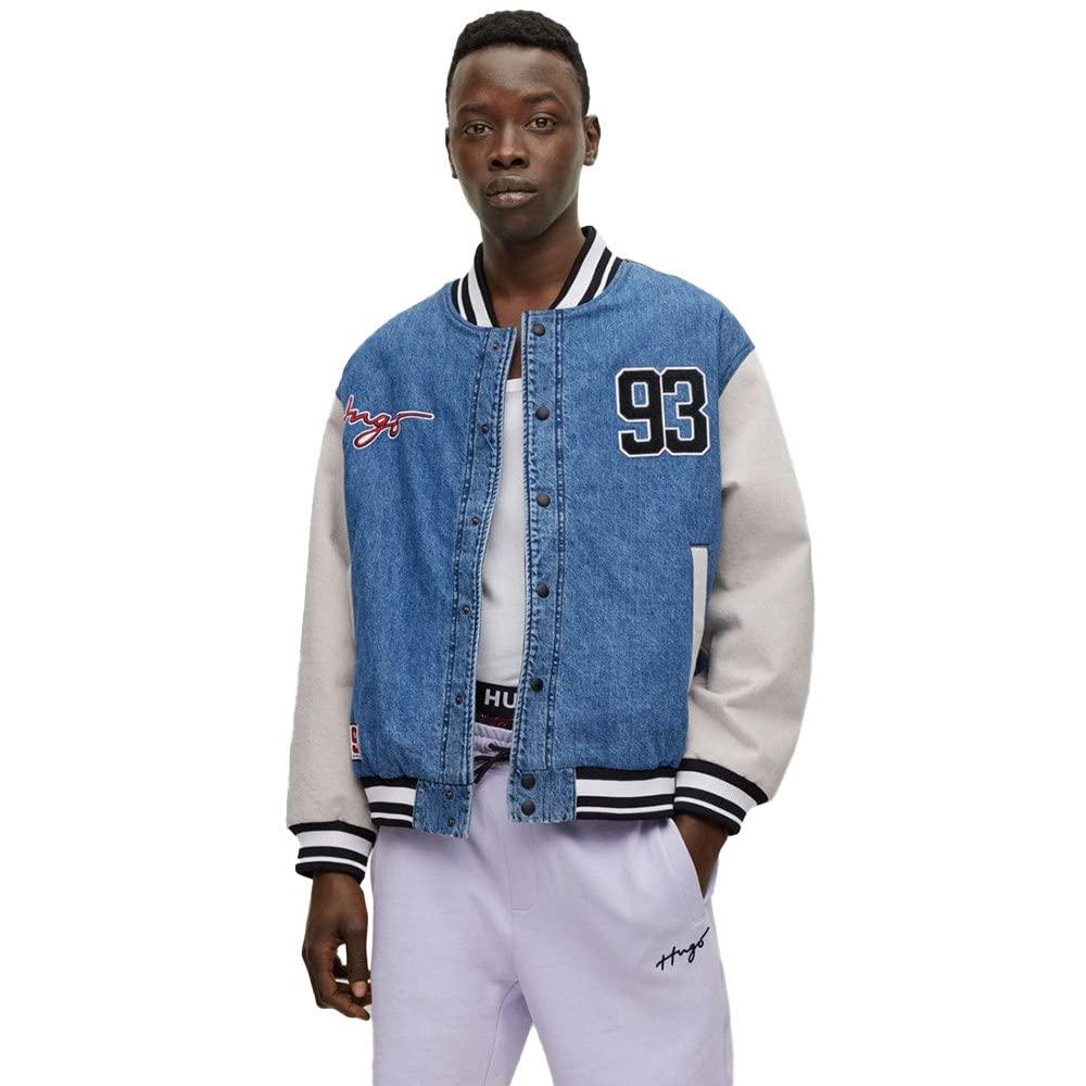 Hugo boss varsity jacket sales