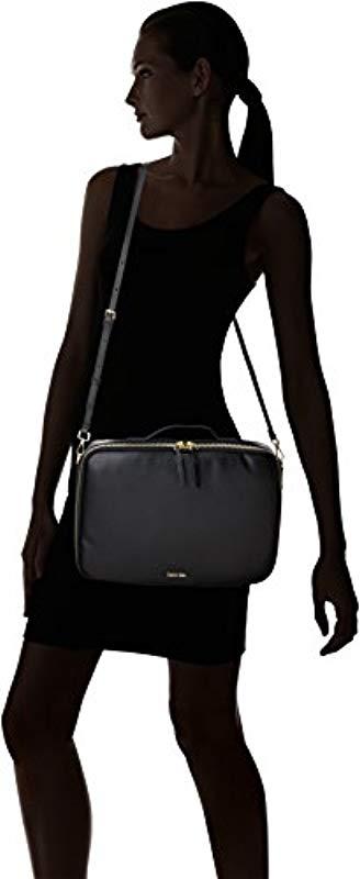 calvin klein frame laptop bag