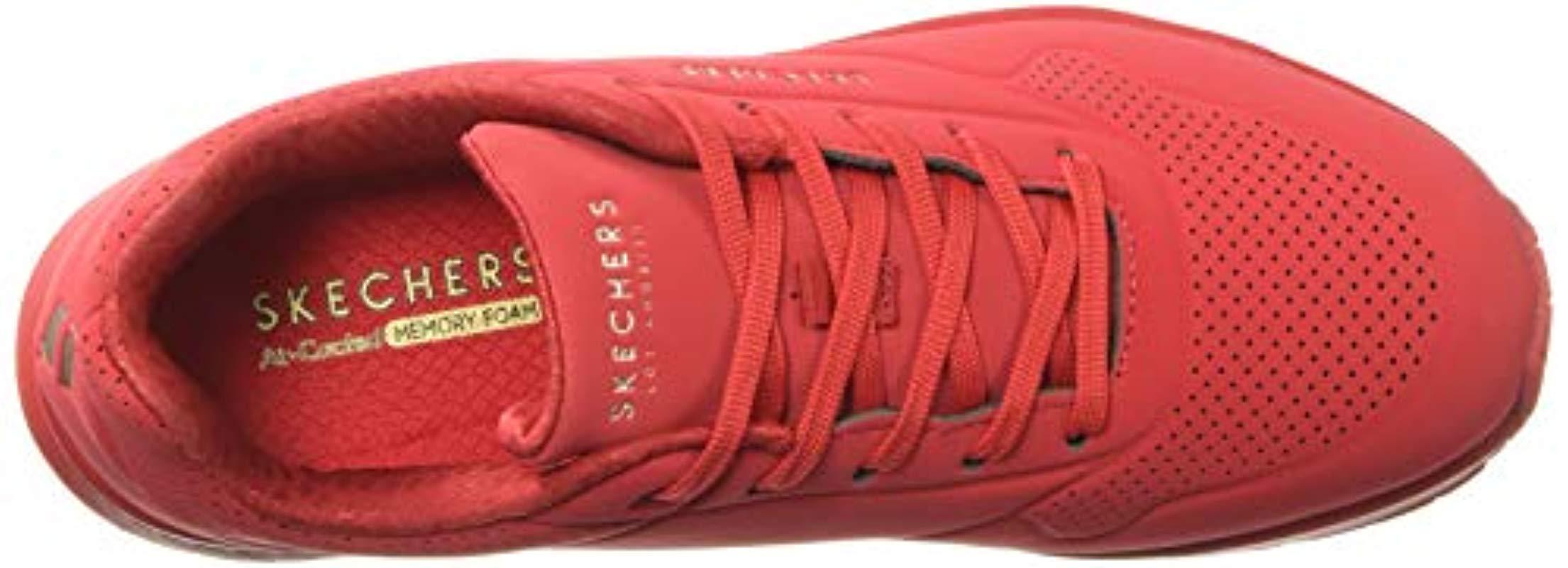 skechers uno stand on air red