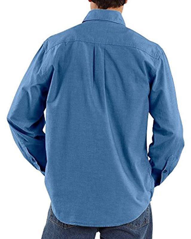 carhartt chambray shirts