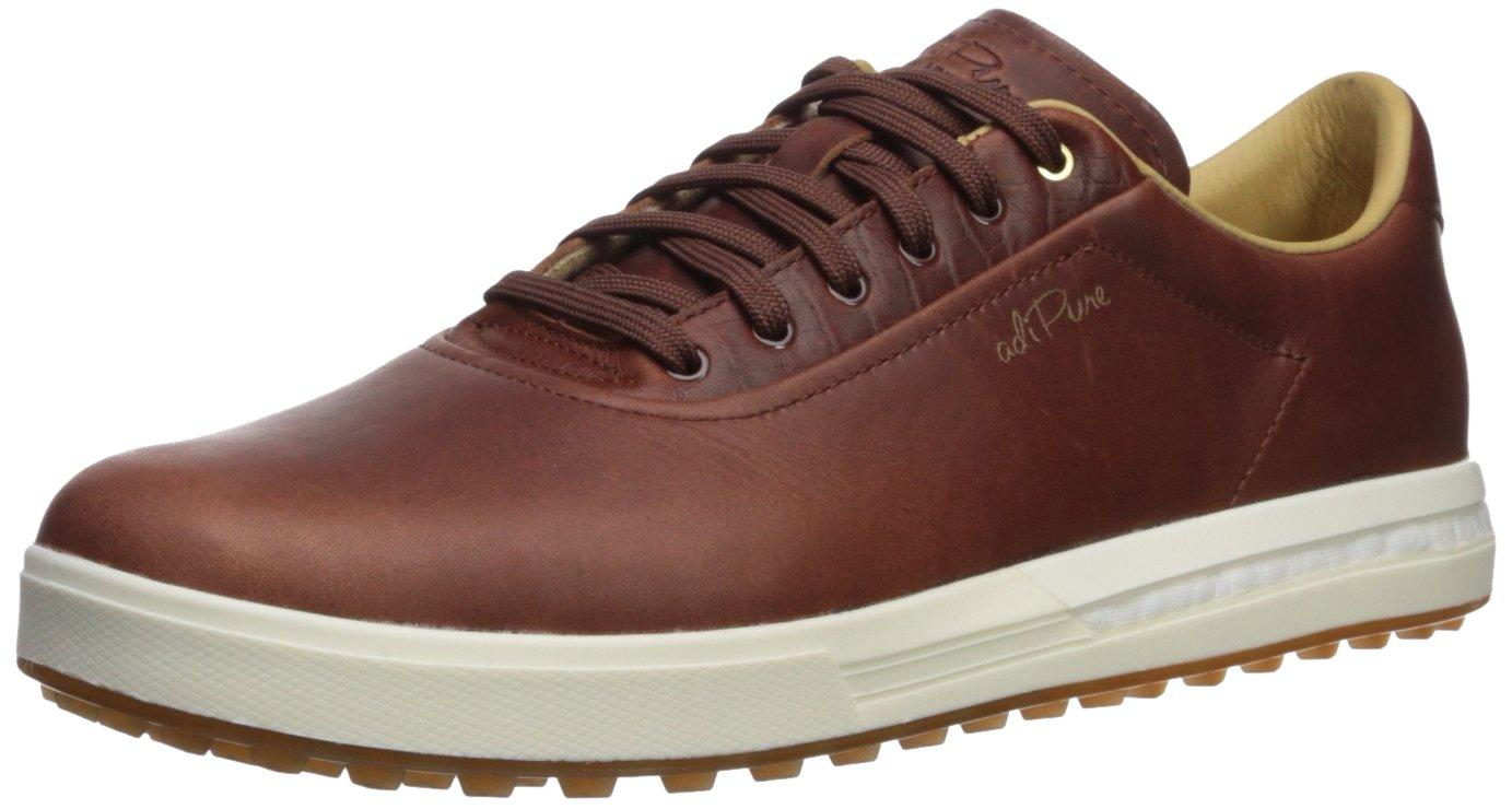 adidas Leather Adipure Sp Golf Shoe in Tan Brown/Tan Brown/Chalk White ( Brown) for Men | Lyst