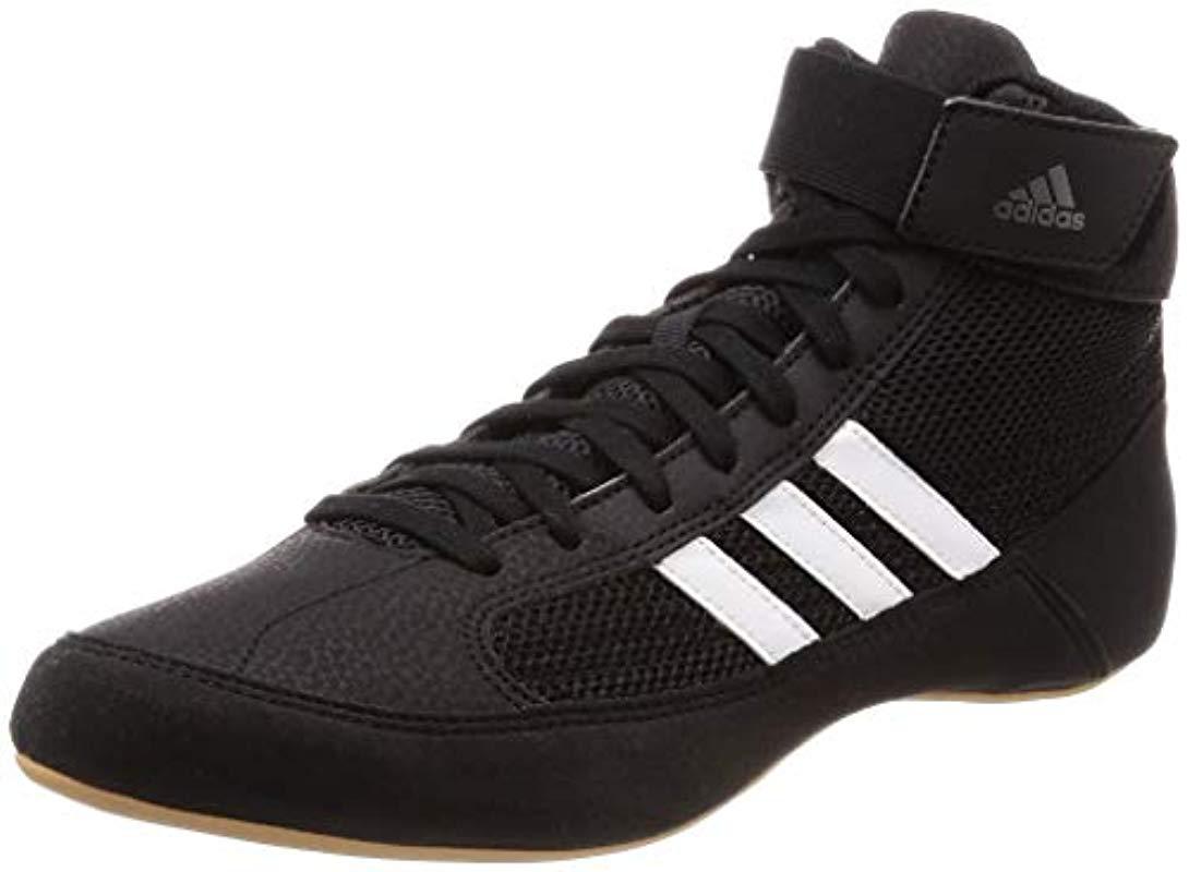 adidas black wrestling shoes