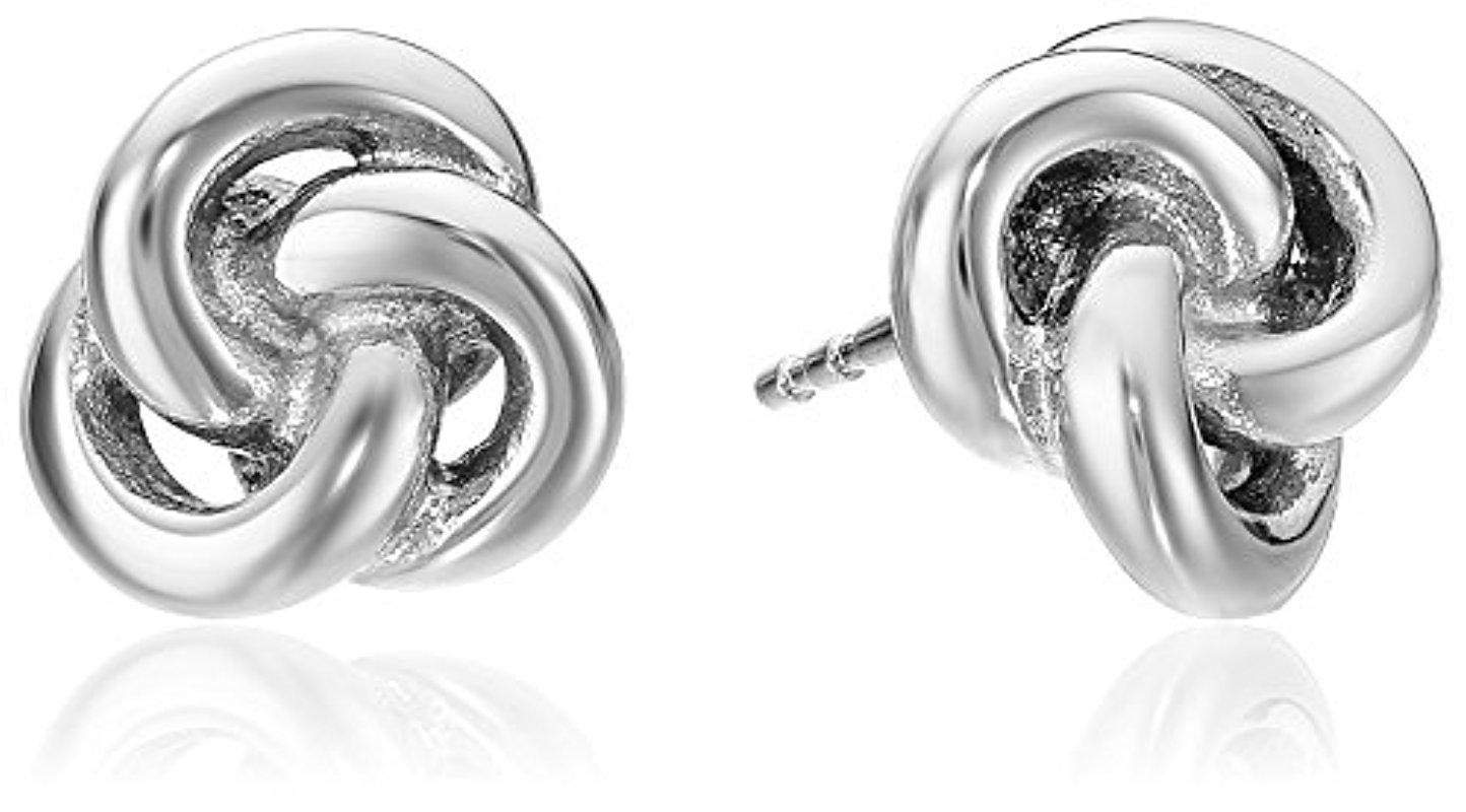 Fossil Heritage Knots Stud Earrings in 