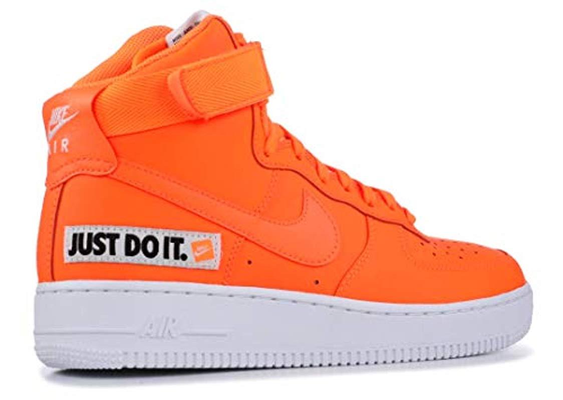 nike air force one orange