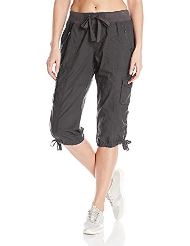 calvin klein performance capri cargo pants