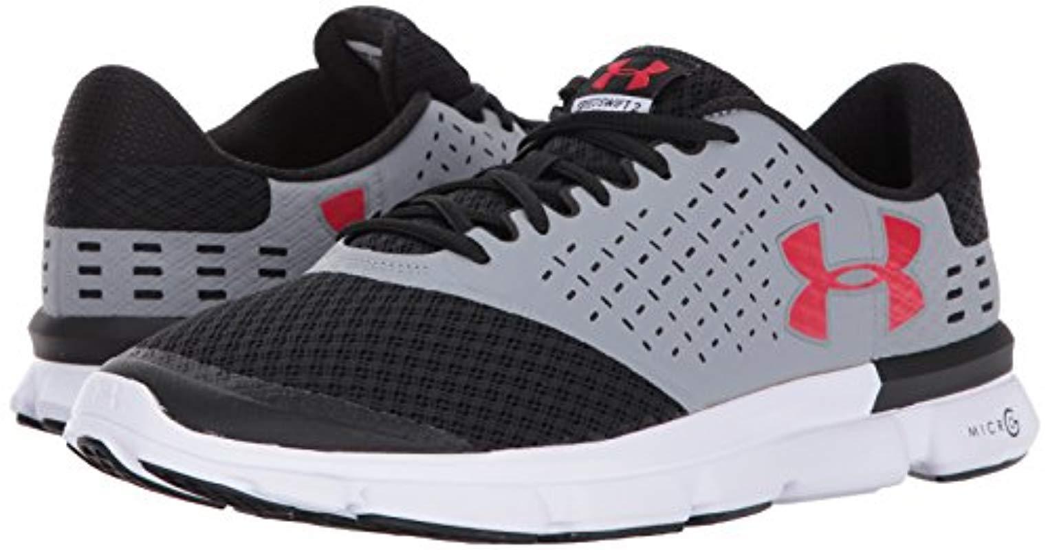 Under Armour Ua Micro G Speed Swift 2 Running Shoes in Black for Men | Lyst  UK