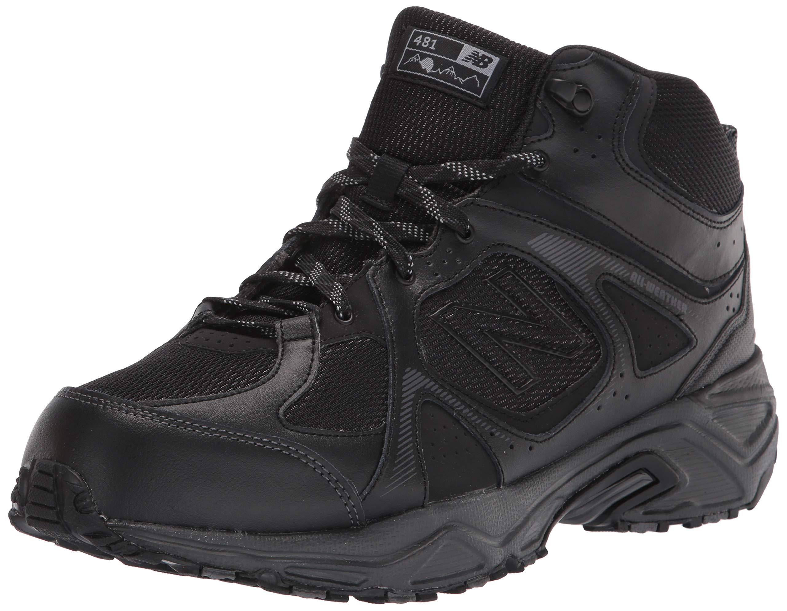 Mid Top Trail Shoes in Black for Men 