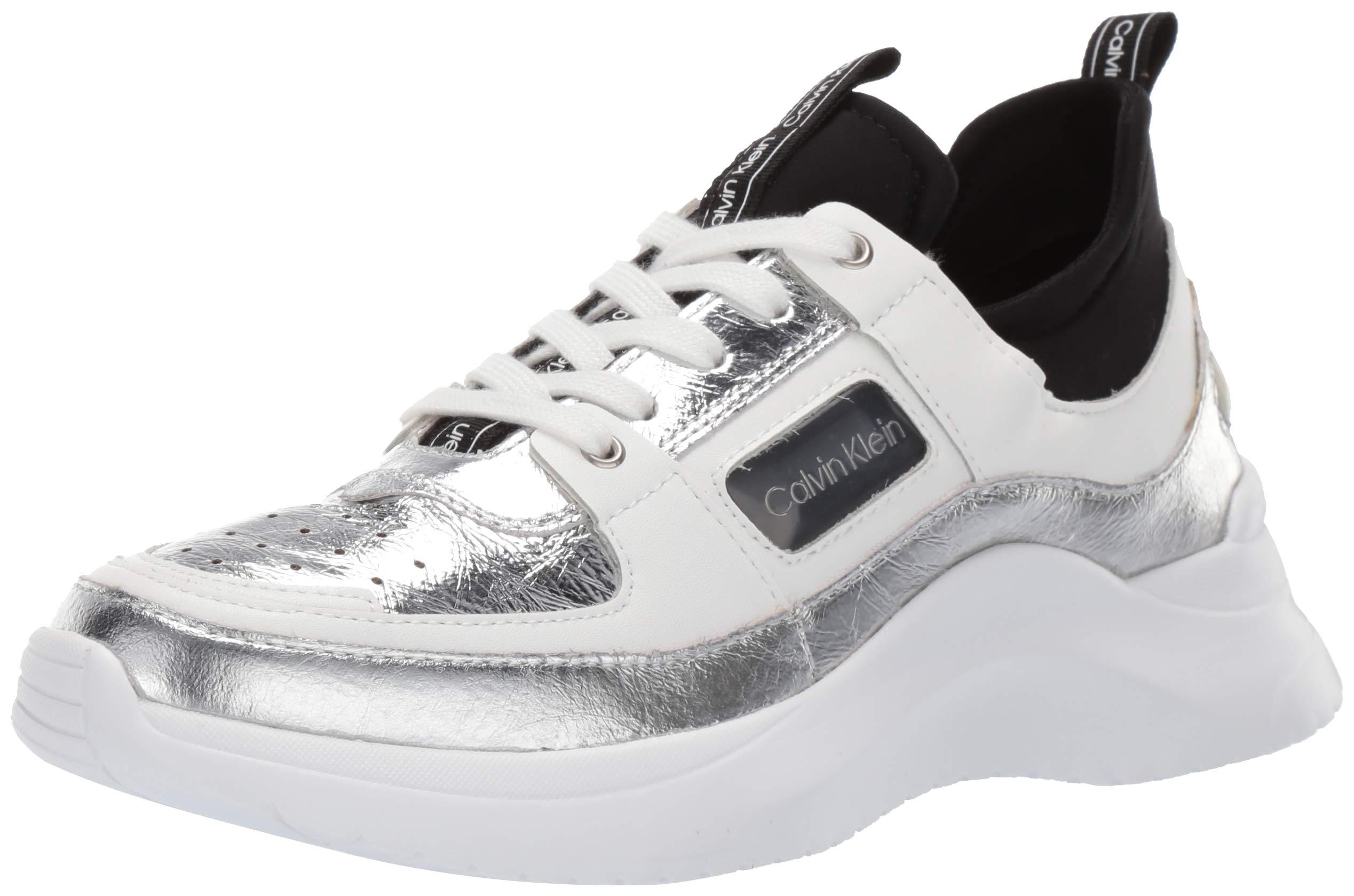 Calvin Klein Ultra Sneaker Silver 7 Uk in Metallic - Lyst