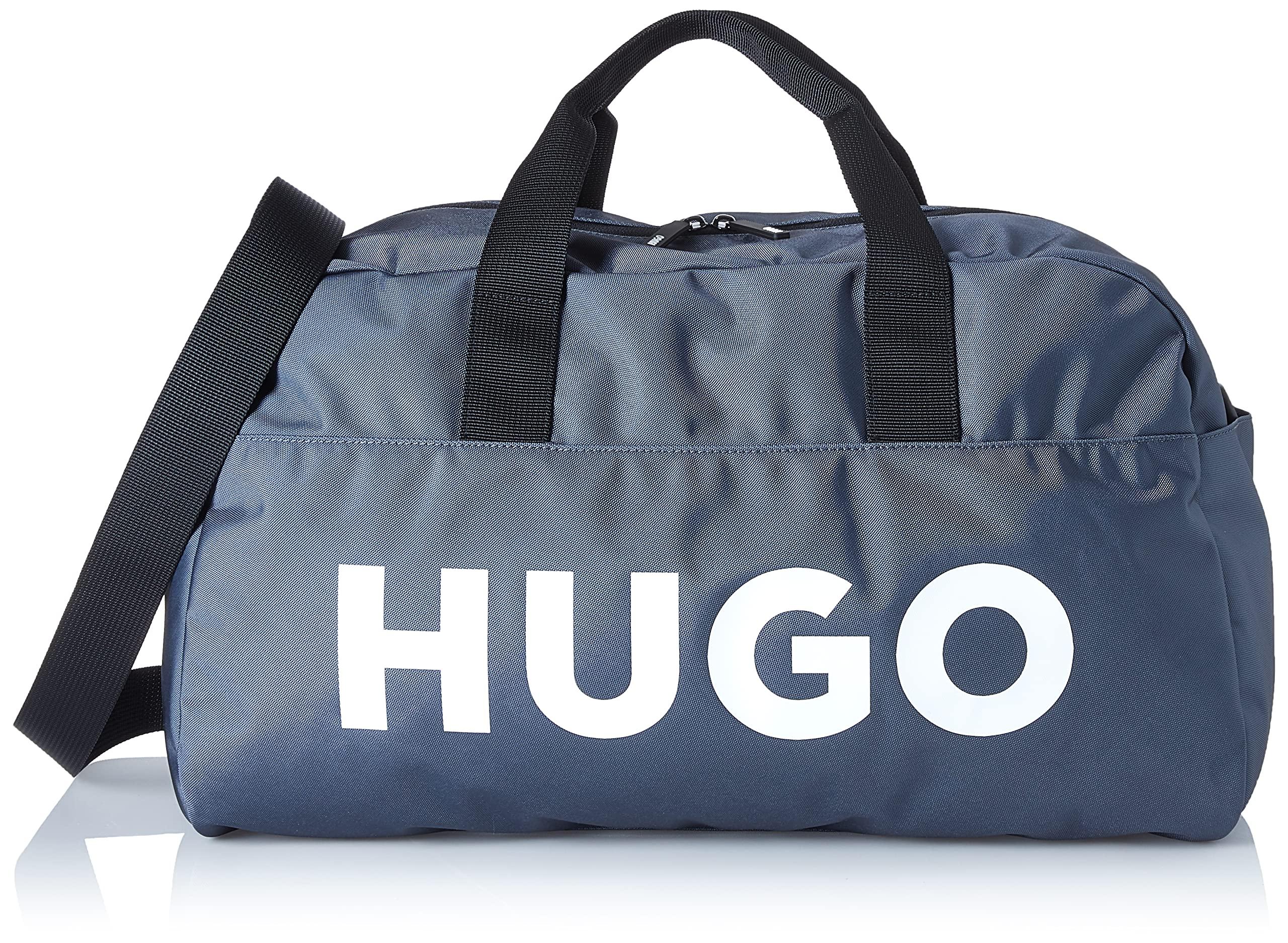 HUGO Boss Contrast Logo Duffle Bag in Blue for Men Lyst UK