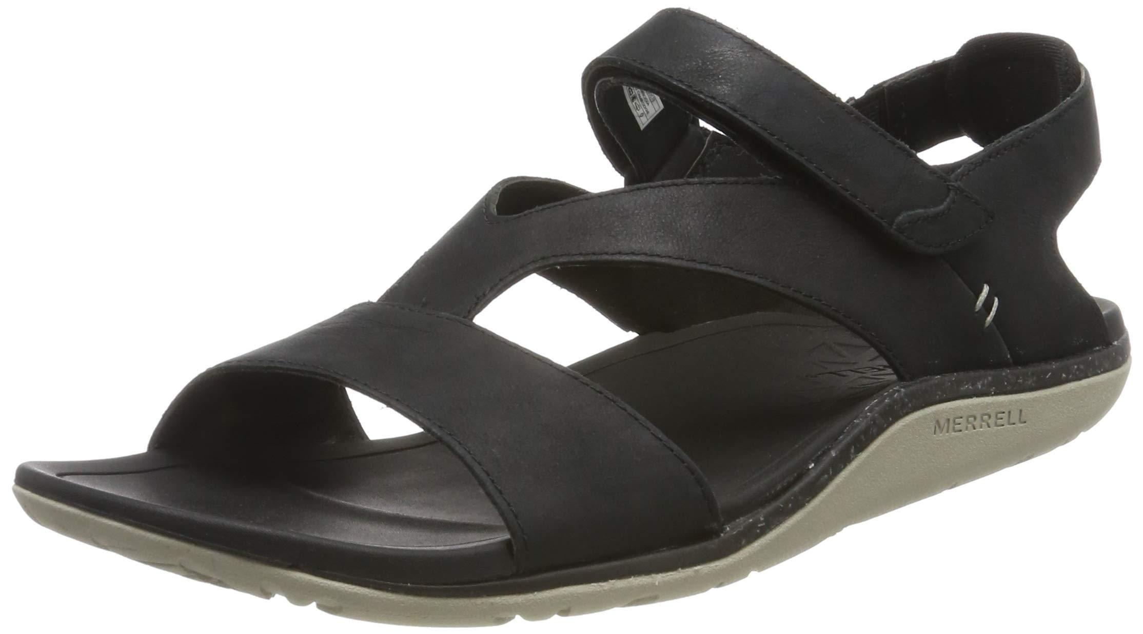 leather sandals with backstrap