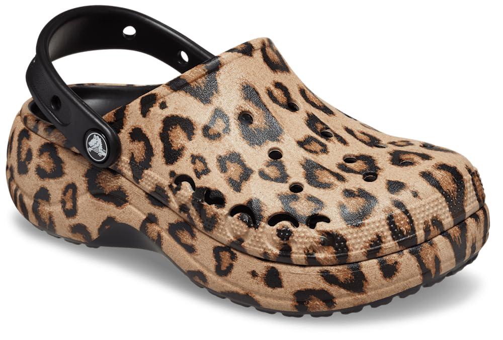 HOT Platform Animal Print Croc Crocs™ Baya Platform Animal