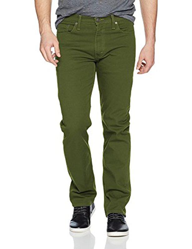 levis 513 green
