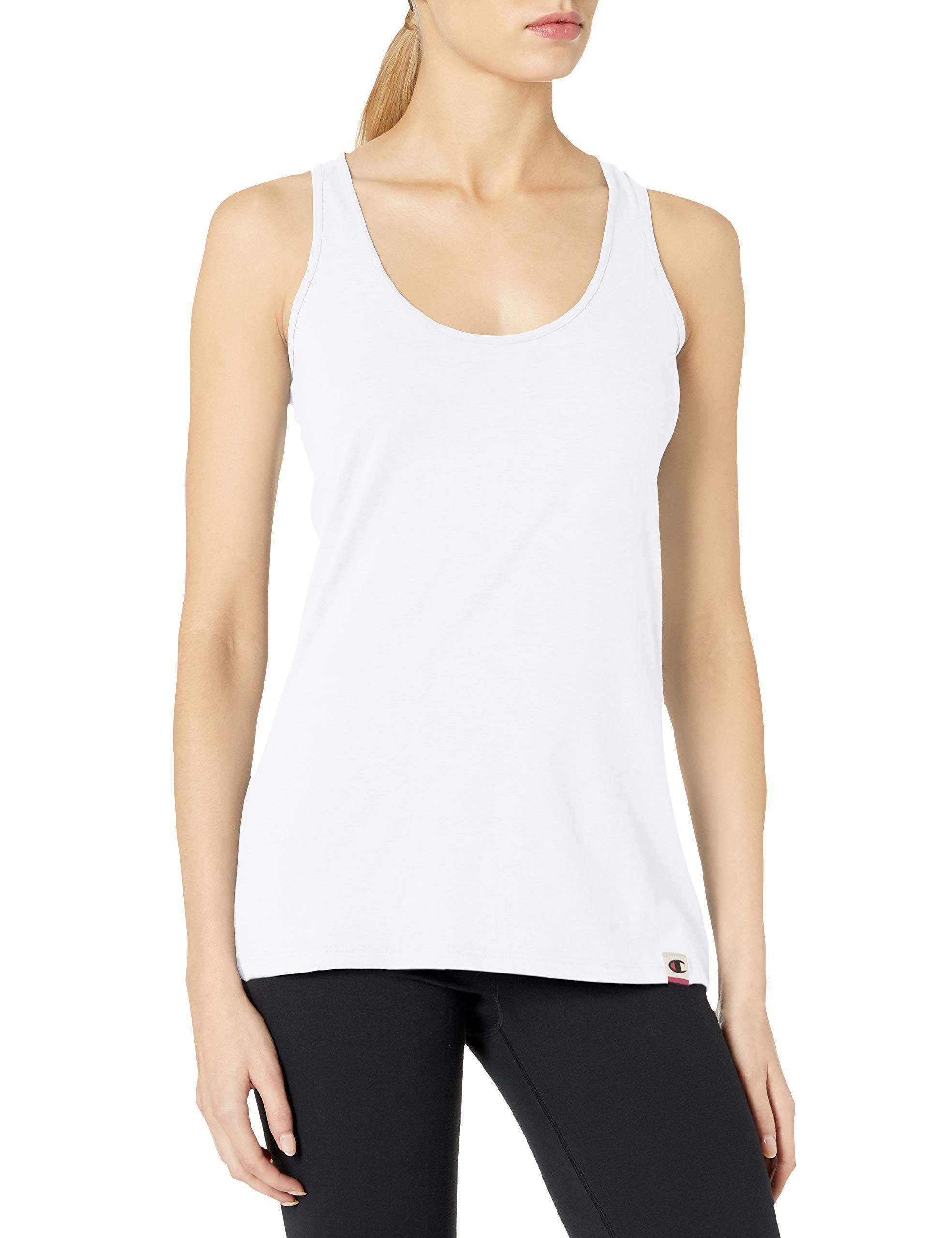 champion authentic cotton jersey men's tank top