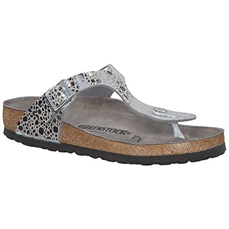 birkenstock metallic stones gizeh