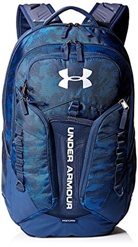 under armour storm backpack blue